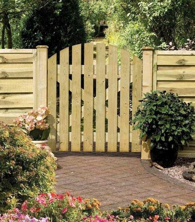 Wooden Garden Gate