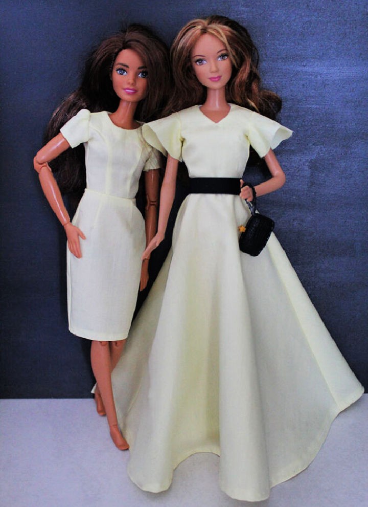 Making Barbie Clothes – Free Sewing Pattern