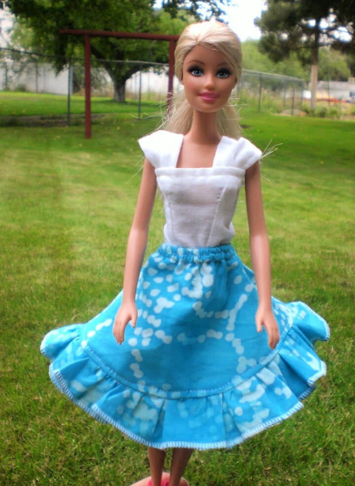 DIY Barbie’s Cece-Inspired Circle Skirt