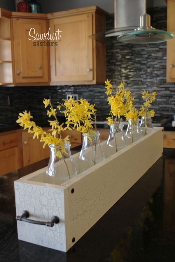 DIY Wooden Box Centerpiece