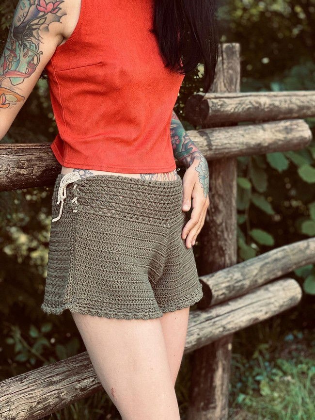 Crochet Summer Breeze Shorts Pattern