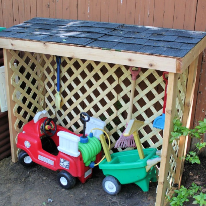 Toy Storage Shed Ideas