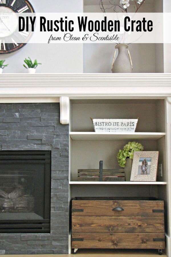 Clean And Scentsible’s DIY Wooden Crate