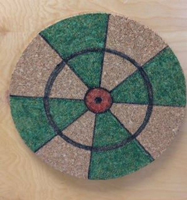 Homemade Dart Board