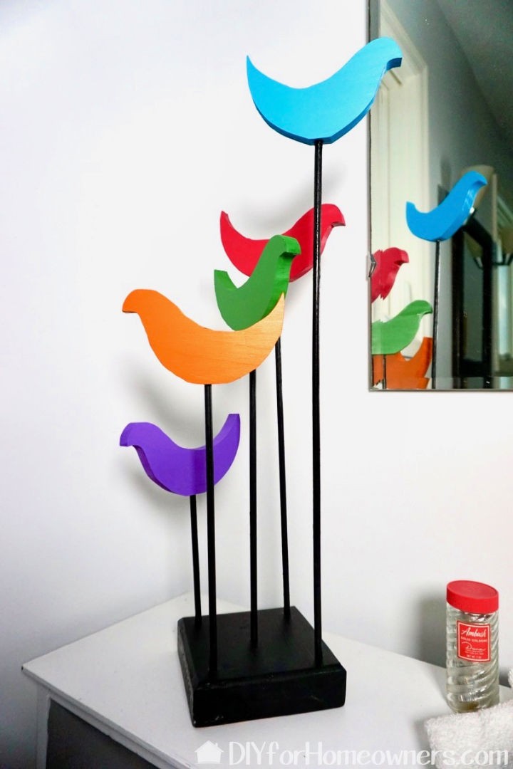 Scroll Saw Vintage Birds Beginners Project