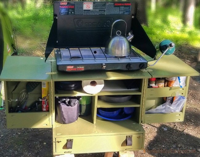 28 DIY Camp Kitchen Ideas for Outdoor Cooking
