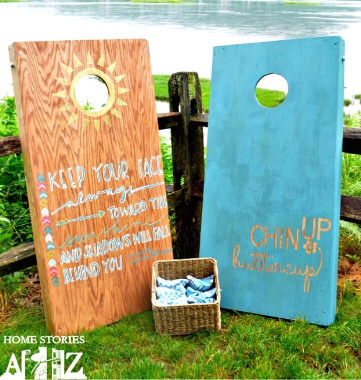 Building a Cornhole Board