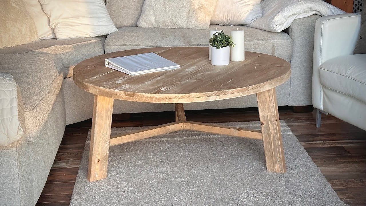 Building a Round Coffee Table