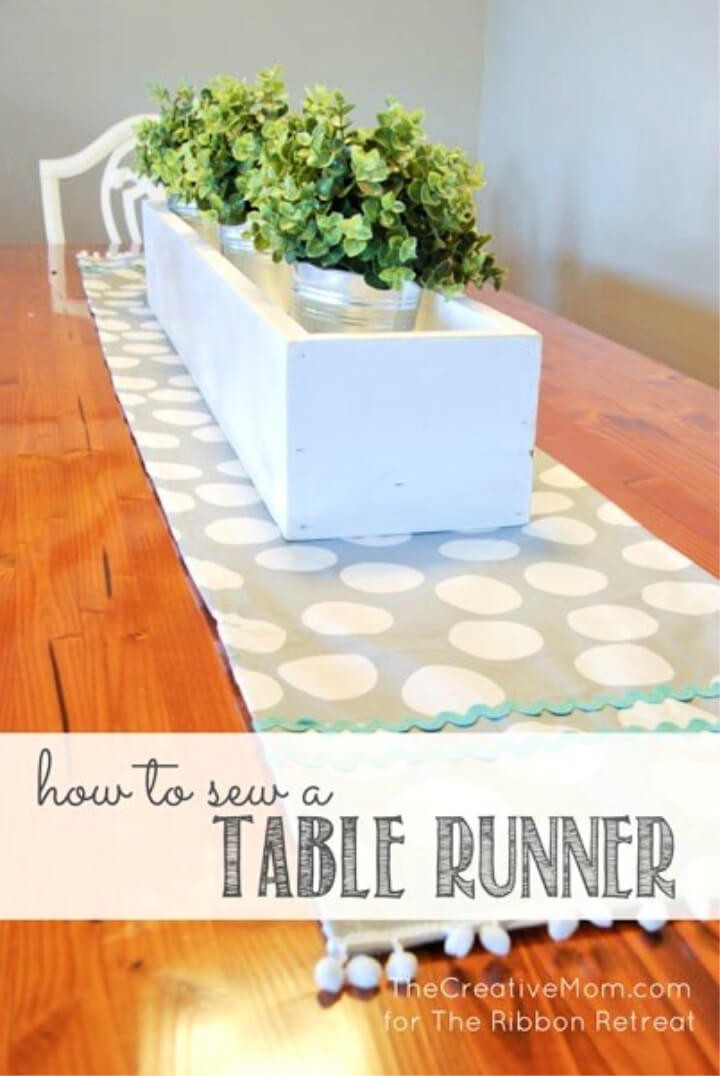 Super Fast, Easy, and Terrific Table Runner