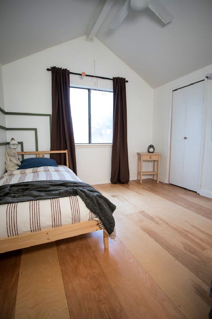 Easy DIY Plywood Floors