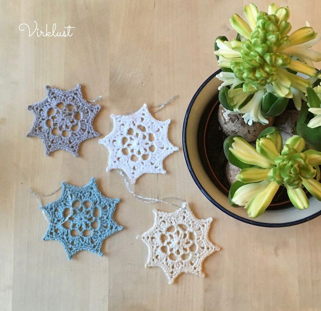 40+ Beautiful Free Crochet Snowflake Patterns for Winter Decor