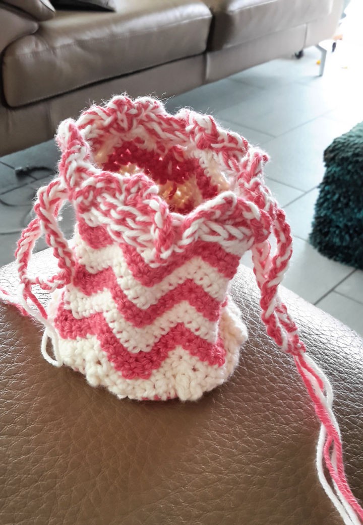 Chevron Crochet Coin Purse Pattern