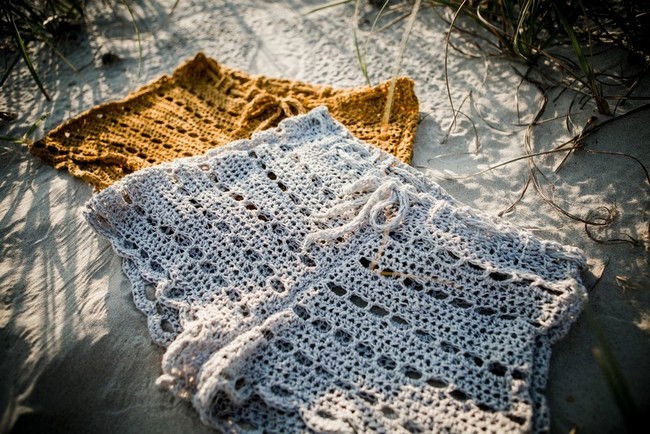 Crochet Shorts Beach Cover Up Pattern