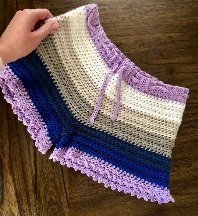 Crochet Stria Shorts Pattern