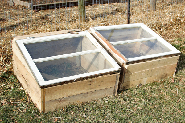 Cold Frame Greenhouse Made From Pallets