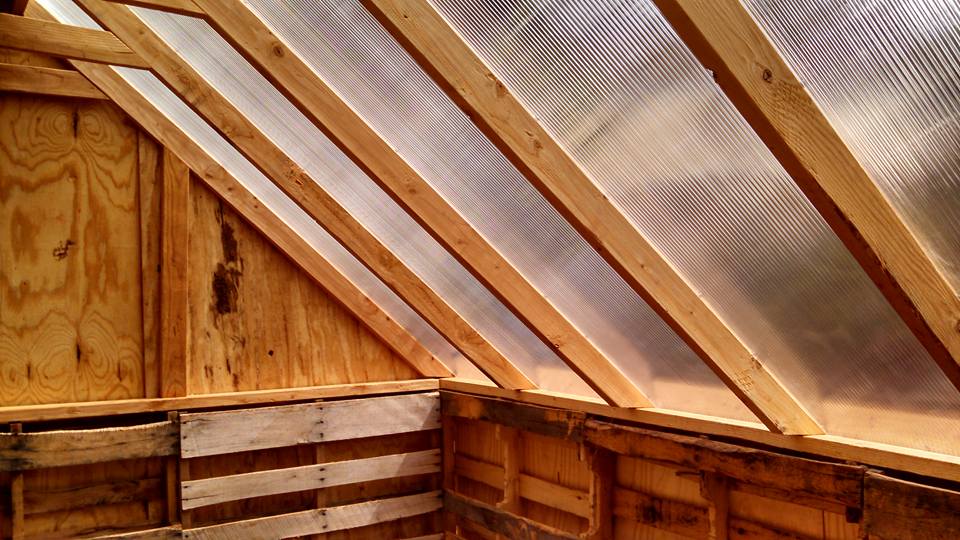 DIY Multipurpose Pallet Greenhouse