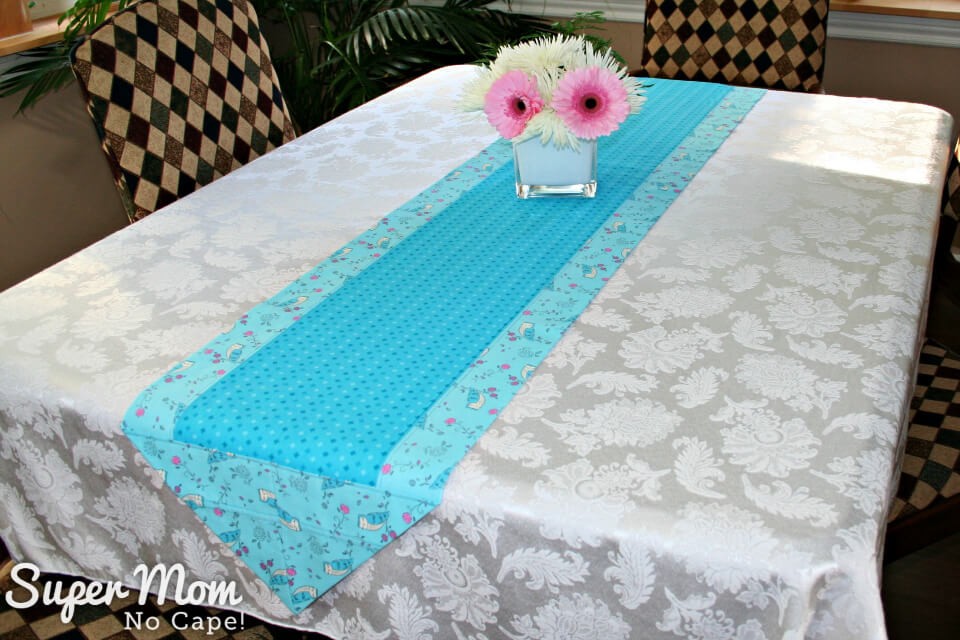One-Hour Table Runner Sewing Pattern Free