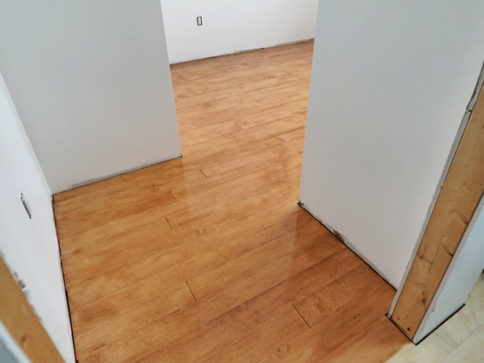 DIY Plywood Flooring
