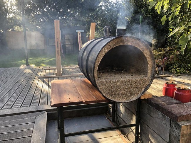 Oil Drum Pizza Oven DIY: