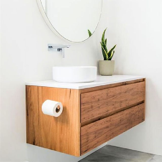 Make a Floating Bathroom Vanity