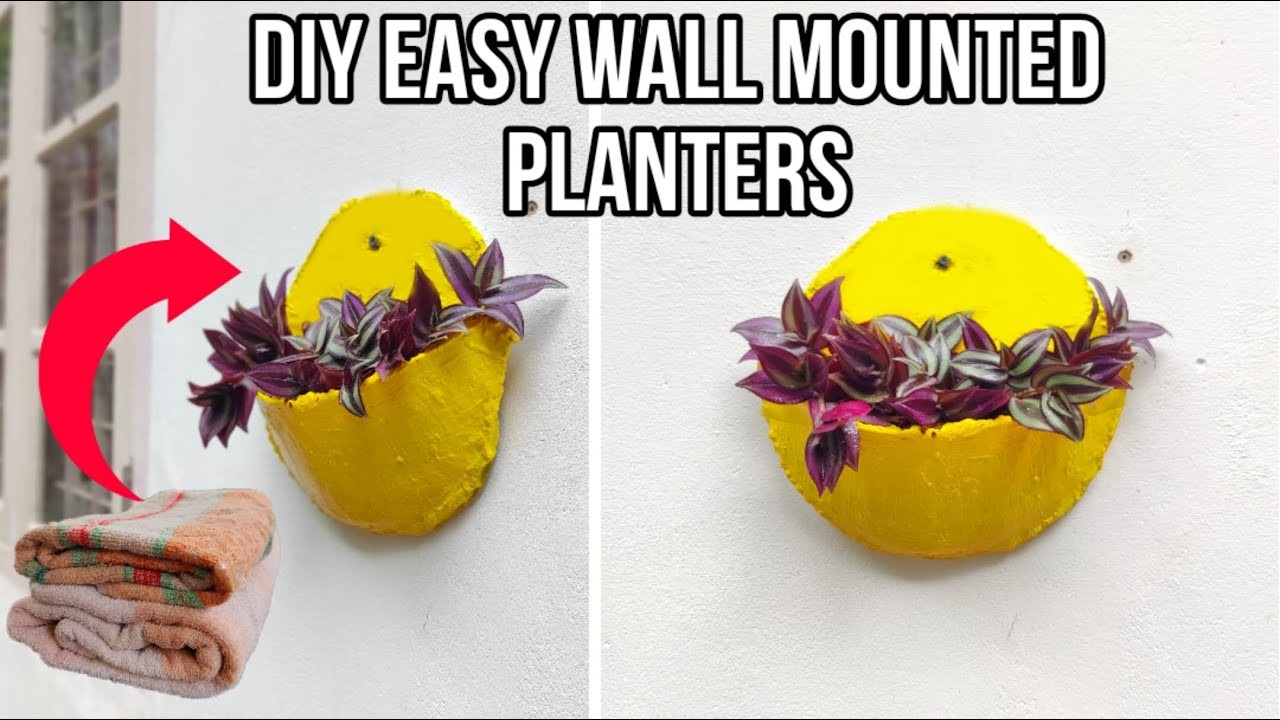 How To Make Indoor Wall Planters