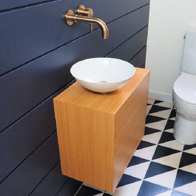 How to Build Your Own Floating Vanity