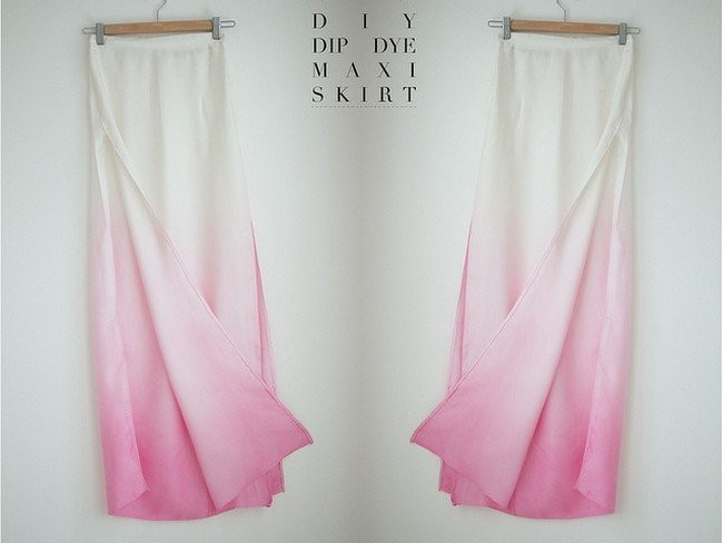 Tie-Dye Maxi Skirt
