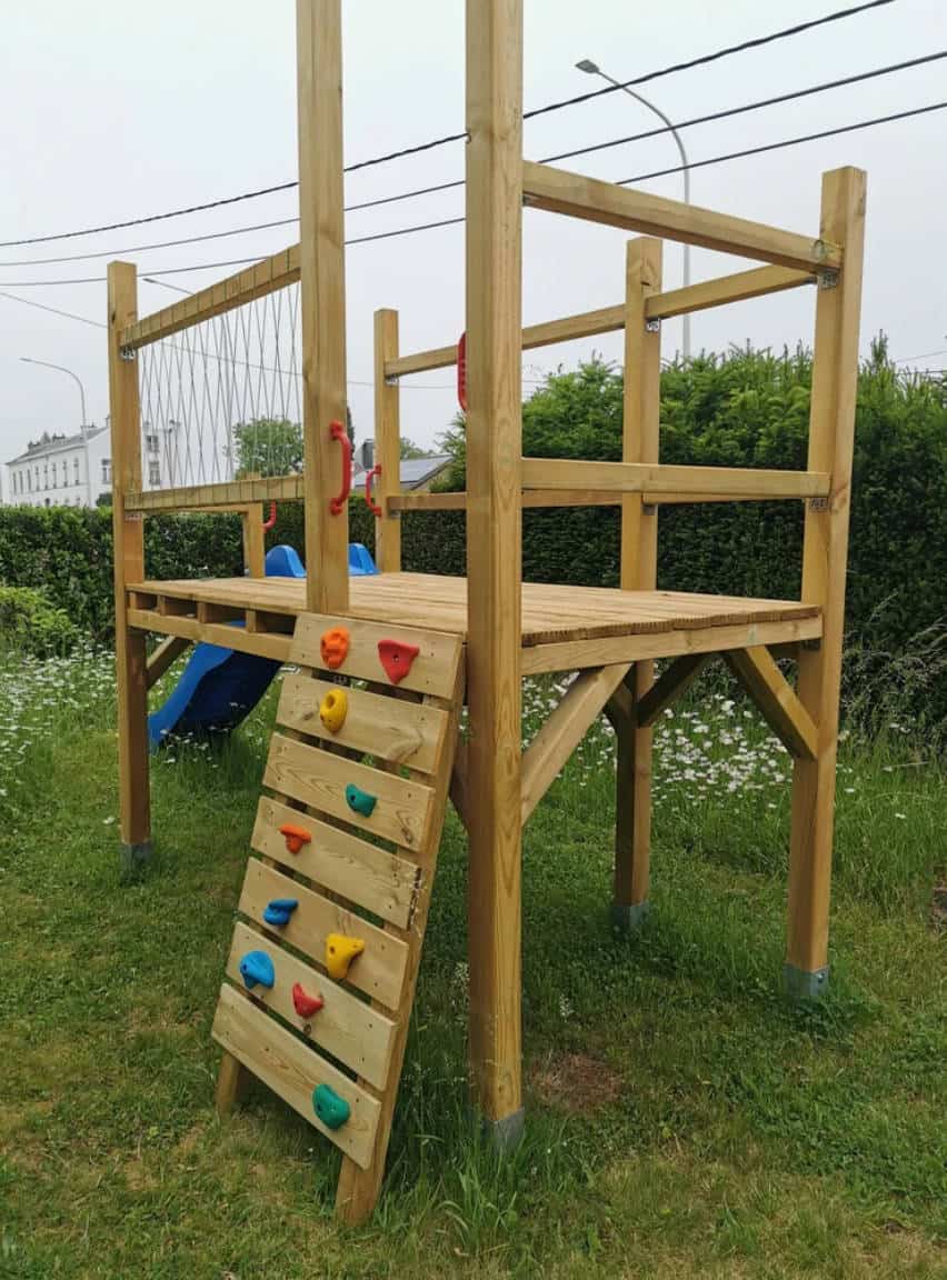DIY Wood Playground