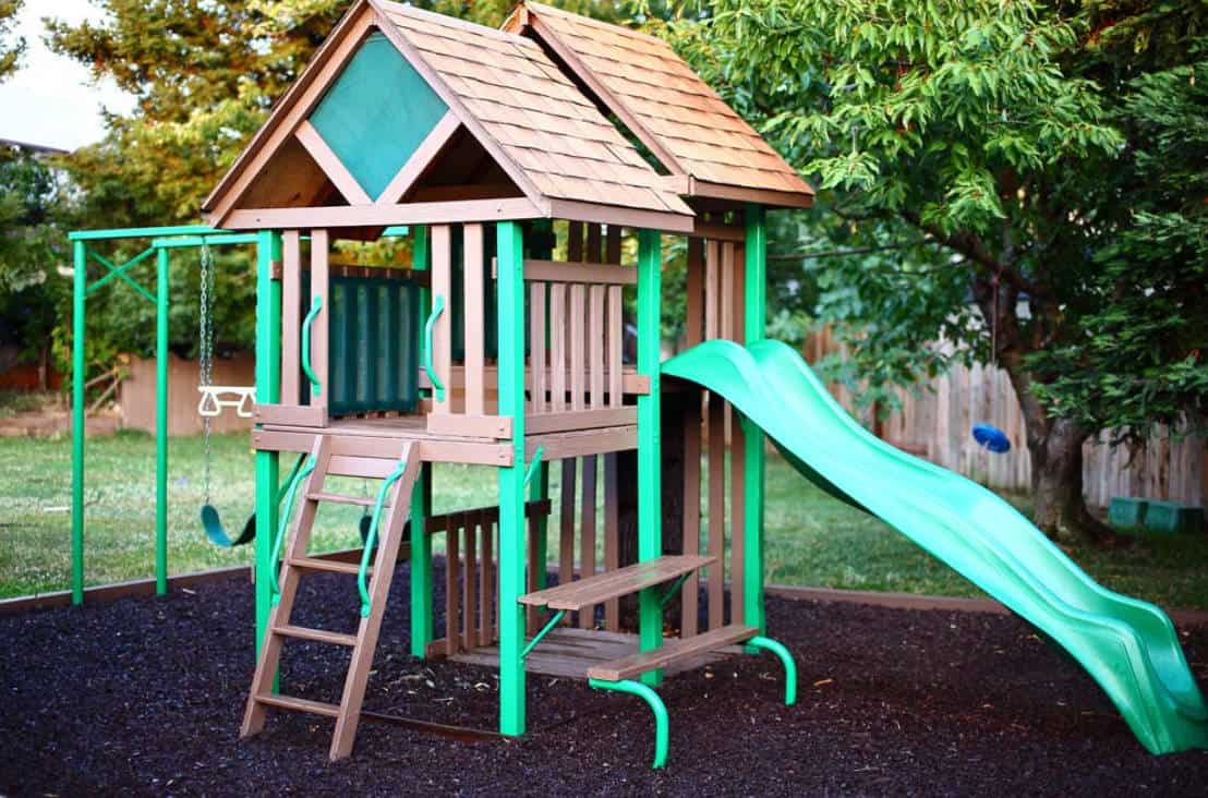 DIY backyard playground