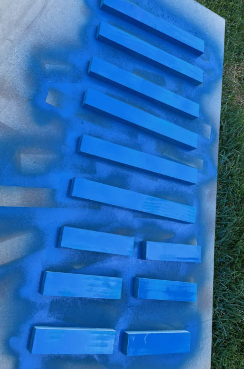 Paint the Wooden Pieces