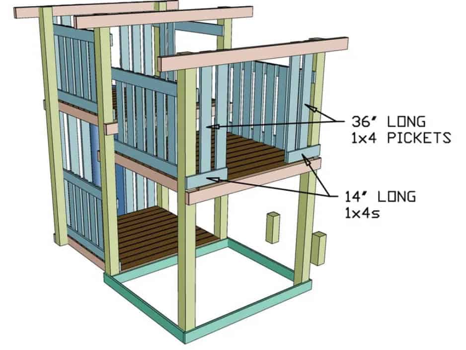 Partial Front Fence Panel