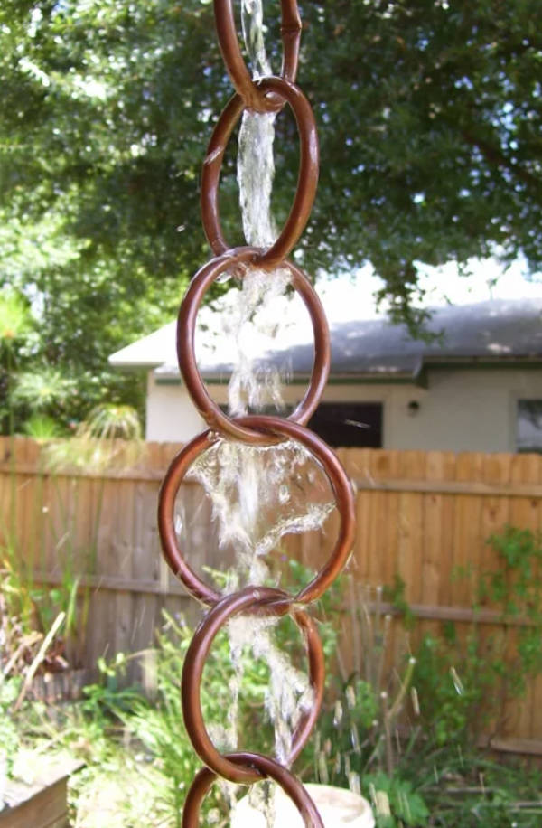 DIY Copper Rain Chain