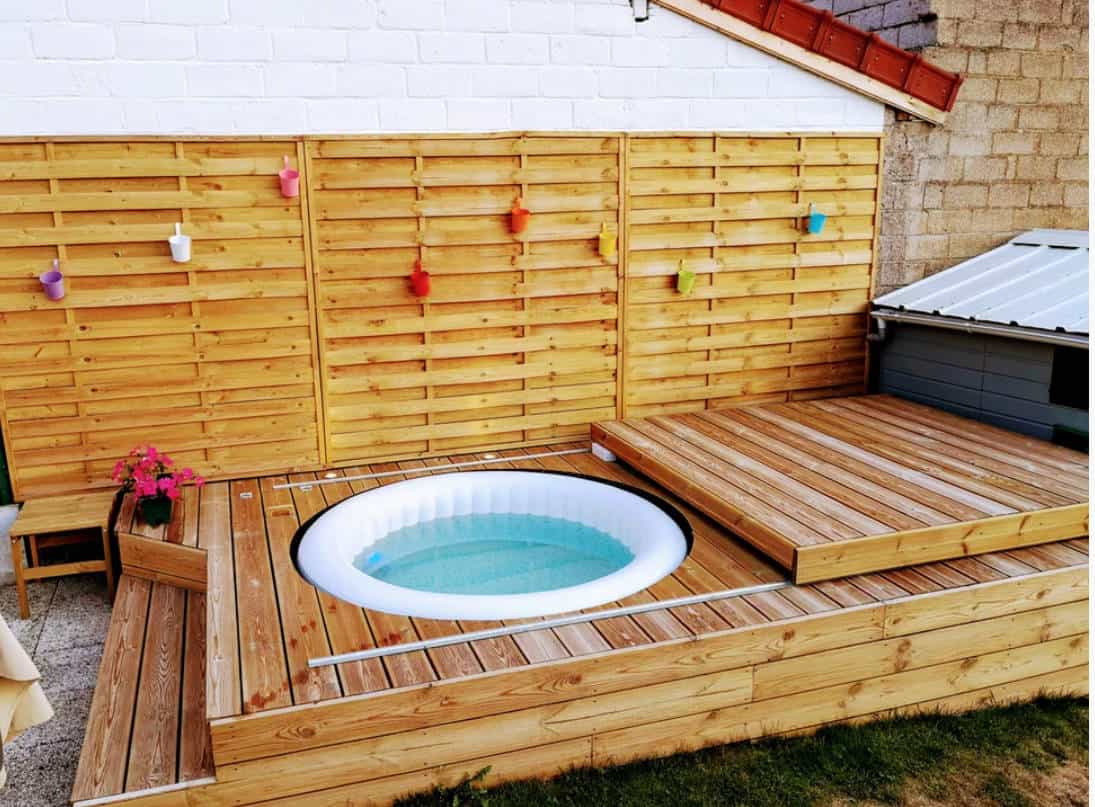 DIY SPA Deck