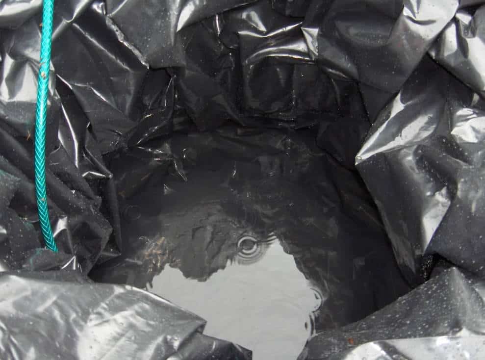 Insert the Polythene Liner